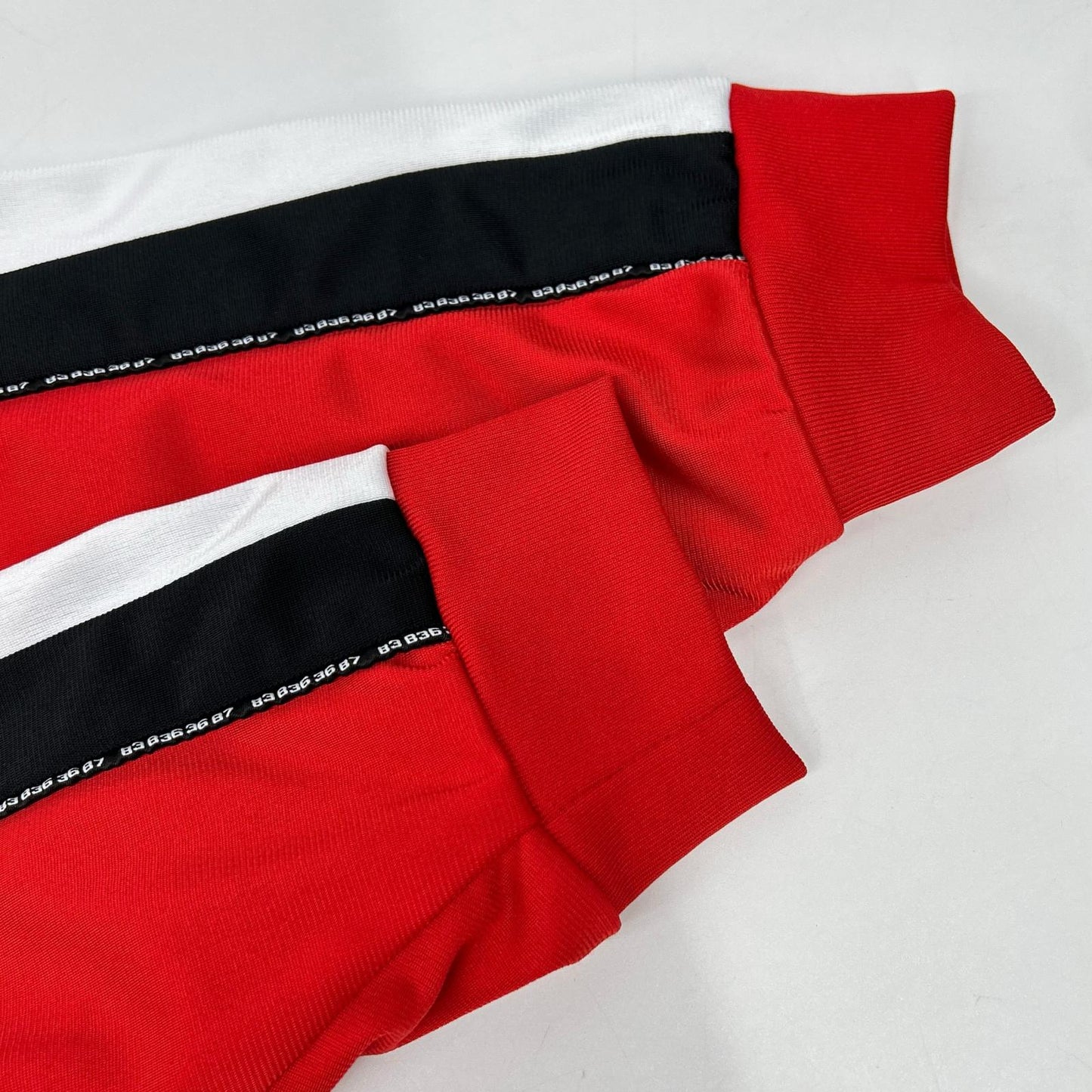 VTMNTS Stand Collar Zip-Up Blouson Red Size M