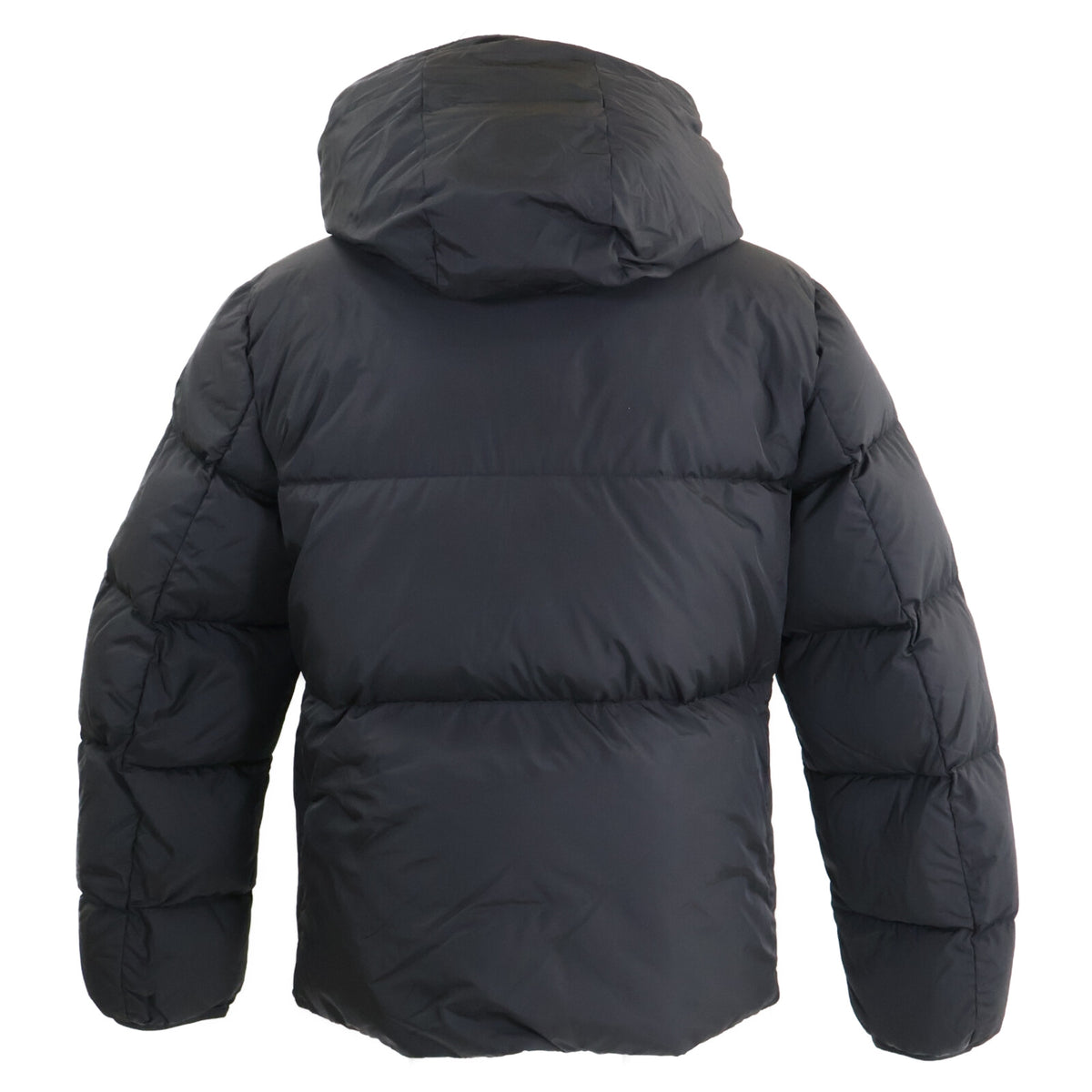 MONCLER MONTCLA Logo Hooded Down Jacket Black Size 2