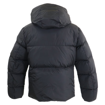 MONCLER MONTCLA Logo Hooded Down Jacket Black Size 2