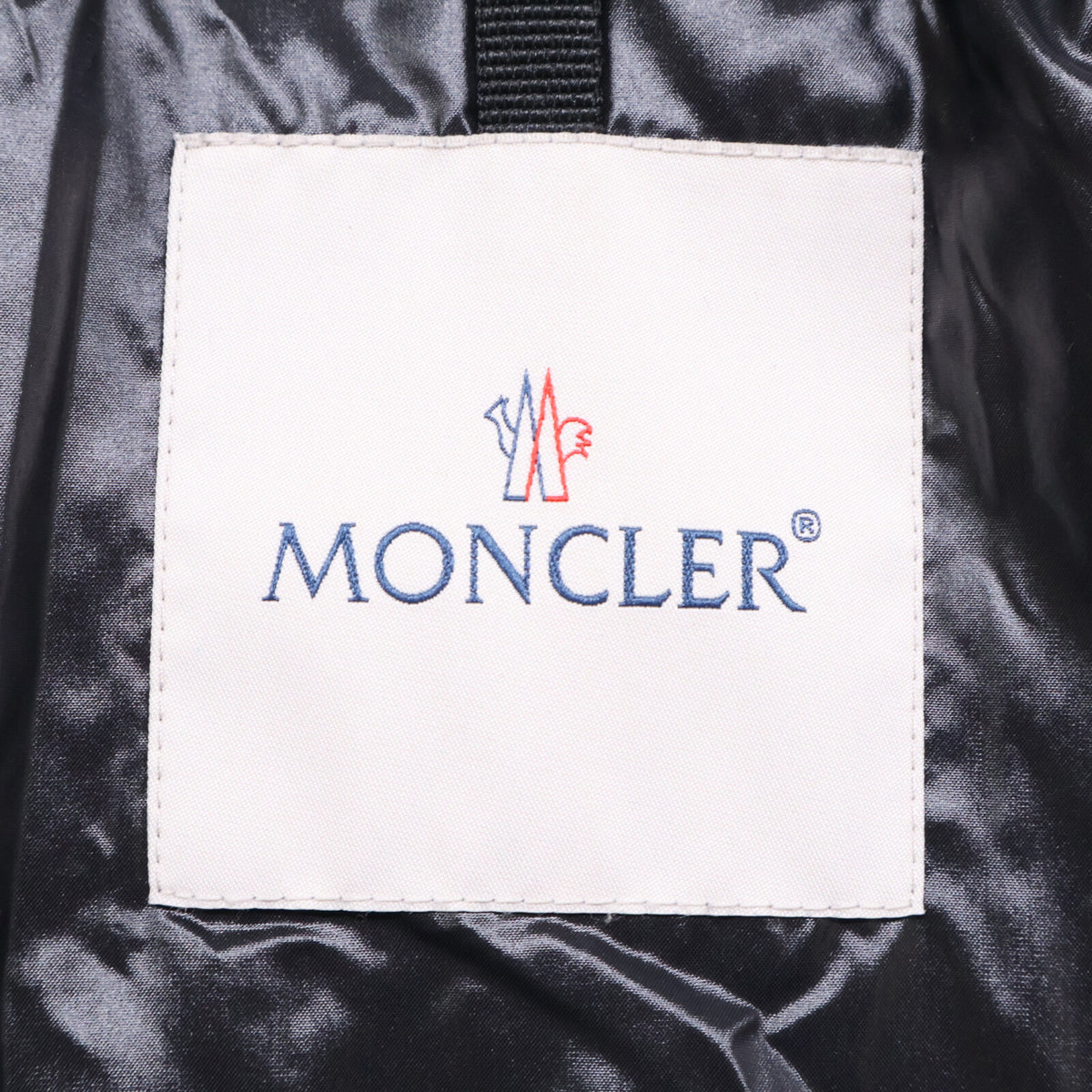 MONCLER MONTCLA Logo Hooded Down Jacket Black Size 2