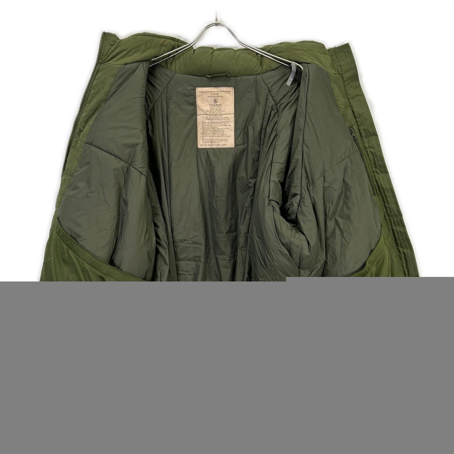 ECWCS GEN3 LEVEL7 Primaloft Jacket Green Size XL
