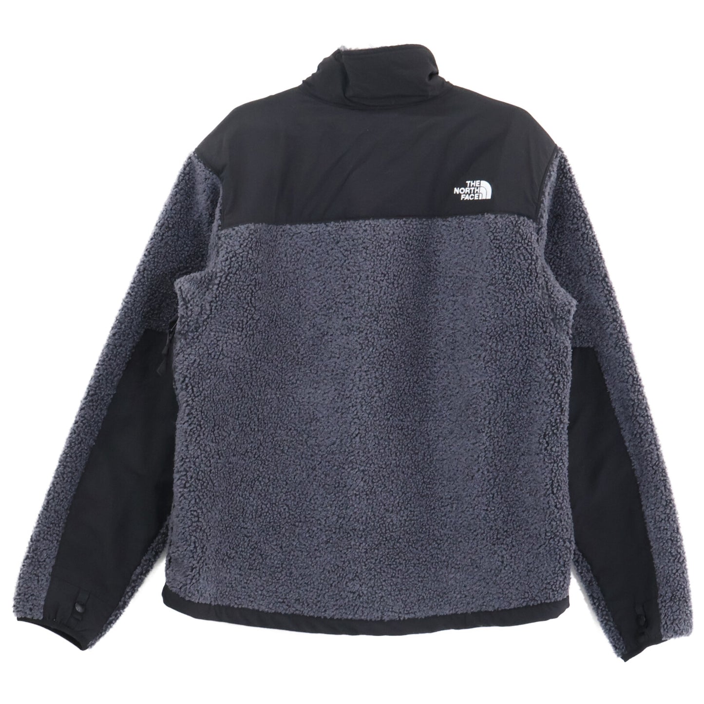 THE NORTH FACE NF0A4QYK Fleece Jacket Grey/Black Size MENS M