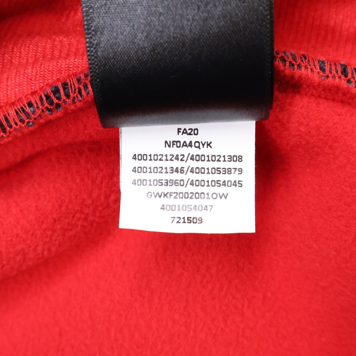 THE NORTH FACE NF0A4QYK Fleece Jacket Grey/Black Size MENS M