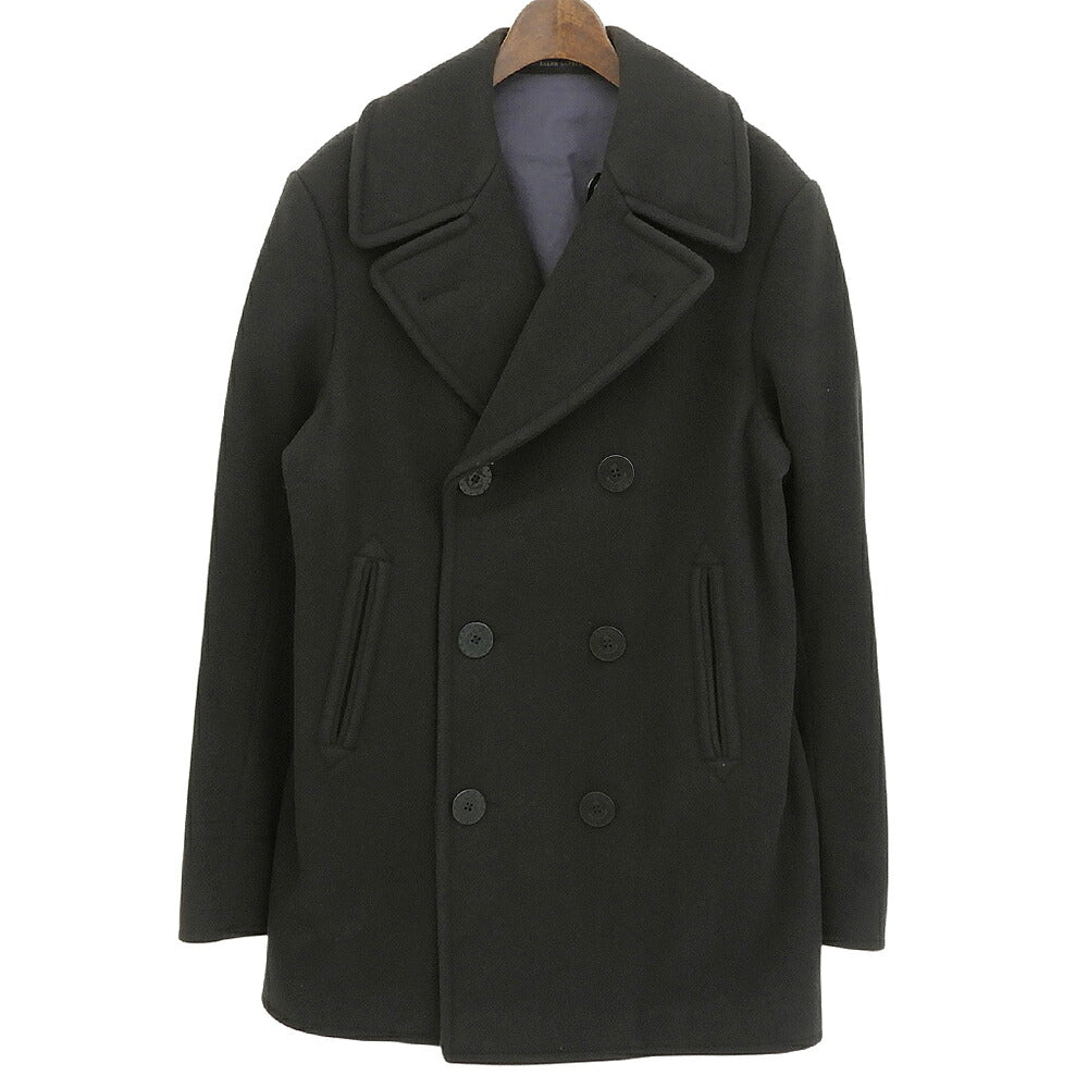POLO RALPH LAUREN 13-Star Button P-Coat Black Size XS