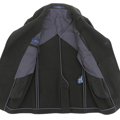 POLO RALPH LAUREN 13-Star Button P-Coat Black Size XS
