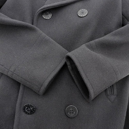 POLO RALPH LAUREN 13-Star Button P-Coat Black Size XS