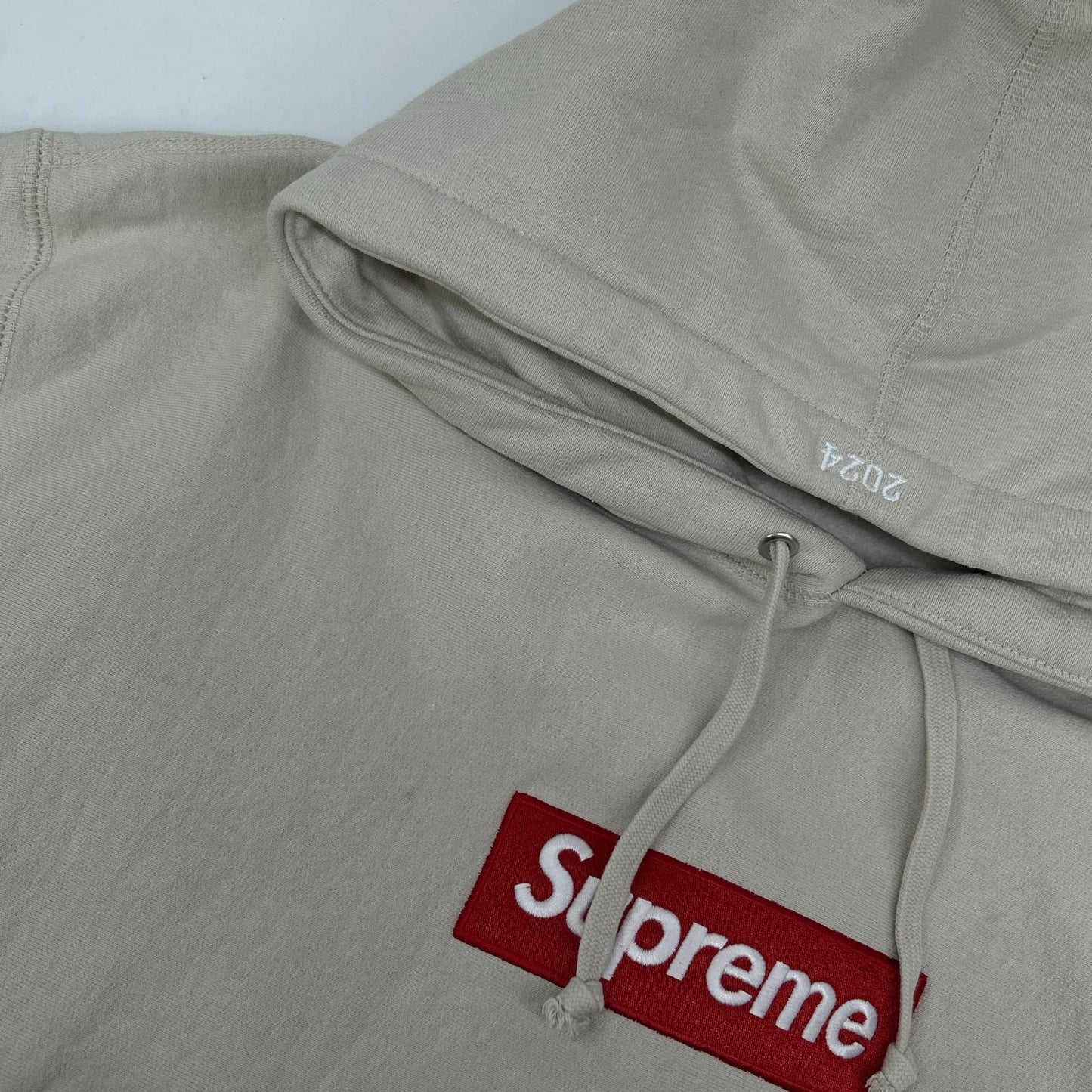 Supreme 24FW Box Logo Hoodie Ivory Size L