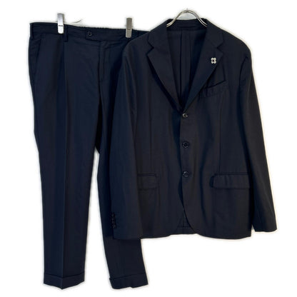 LARDINI SU.821-A Boutonniere Navy Jacket Size 50