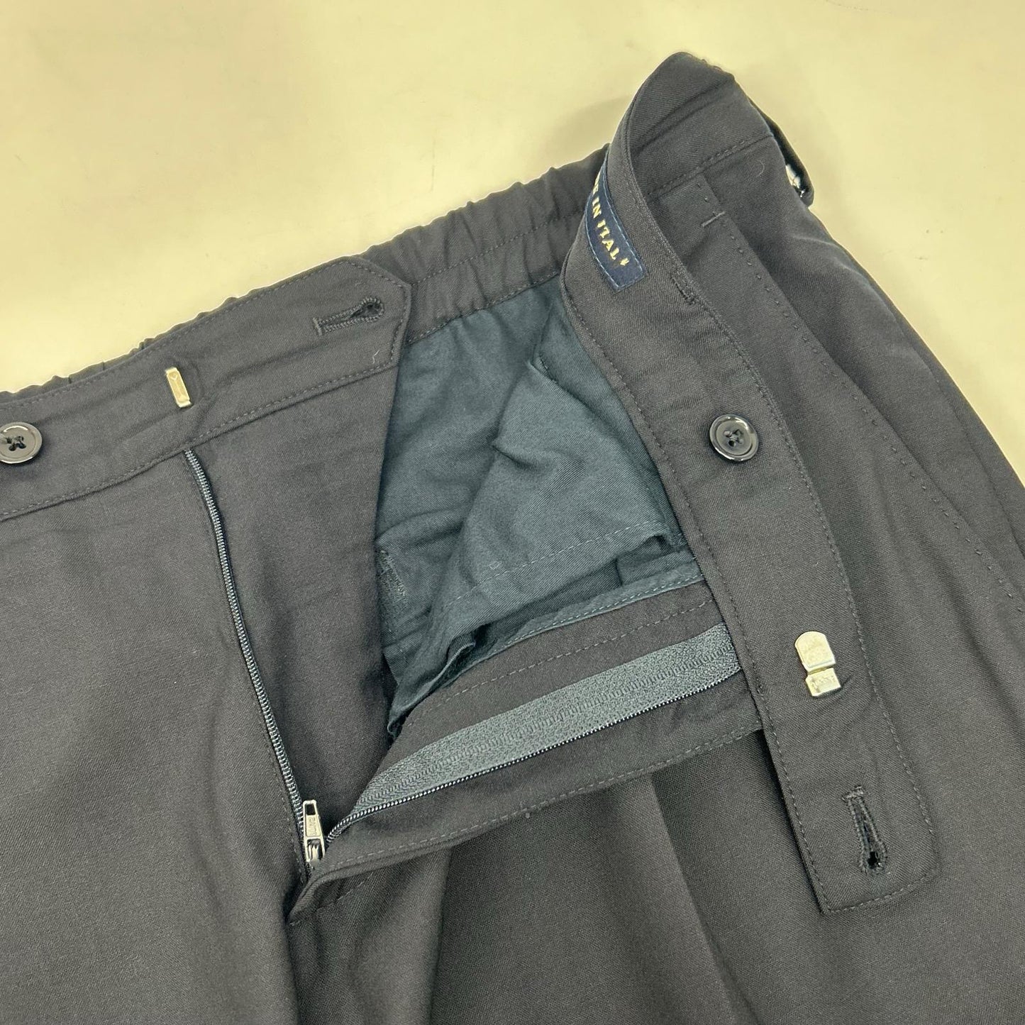 LARDINI SU.821-A Boutonniere Navy Jacket Size 50