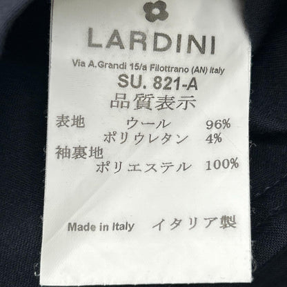 LARDINI SU.821-A Boutonniere Navy Jacket Size 50