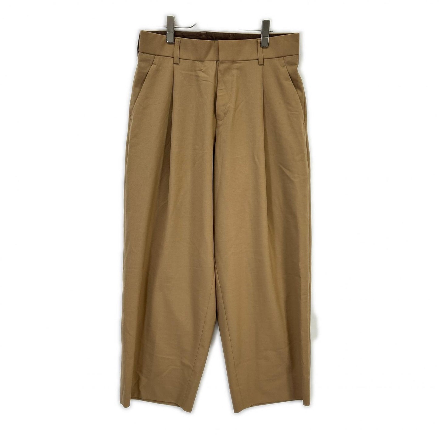 kolor 24SS Wool Blend Stretch Tropical Pants Beige Size 1