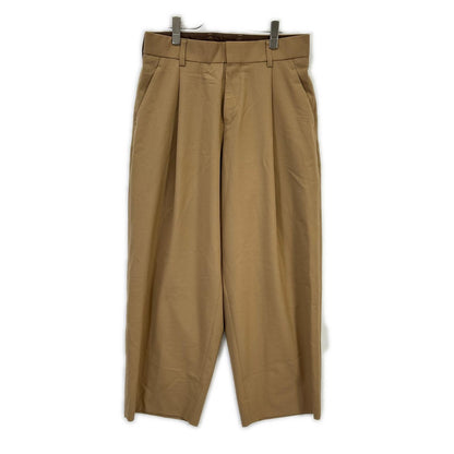 kolor 24SS Wool Blend Stretch Tropical Pants Beige Size 1