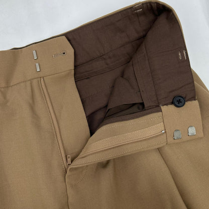 kolor 24SS Wool Blend Stretch Tropical Pants Beige Size 1