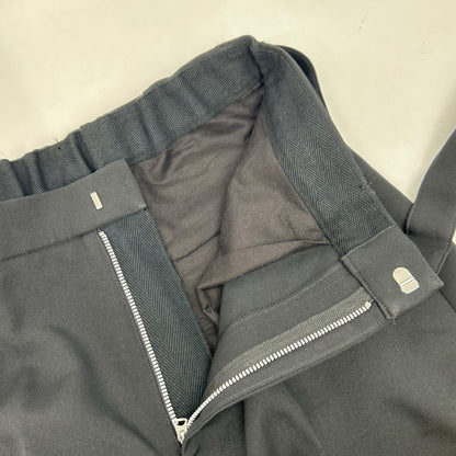 sacai 25SS Belted Center Press Slacks Black Size 1