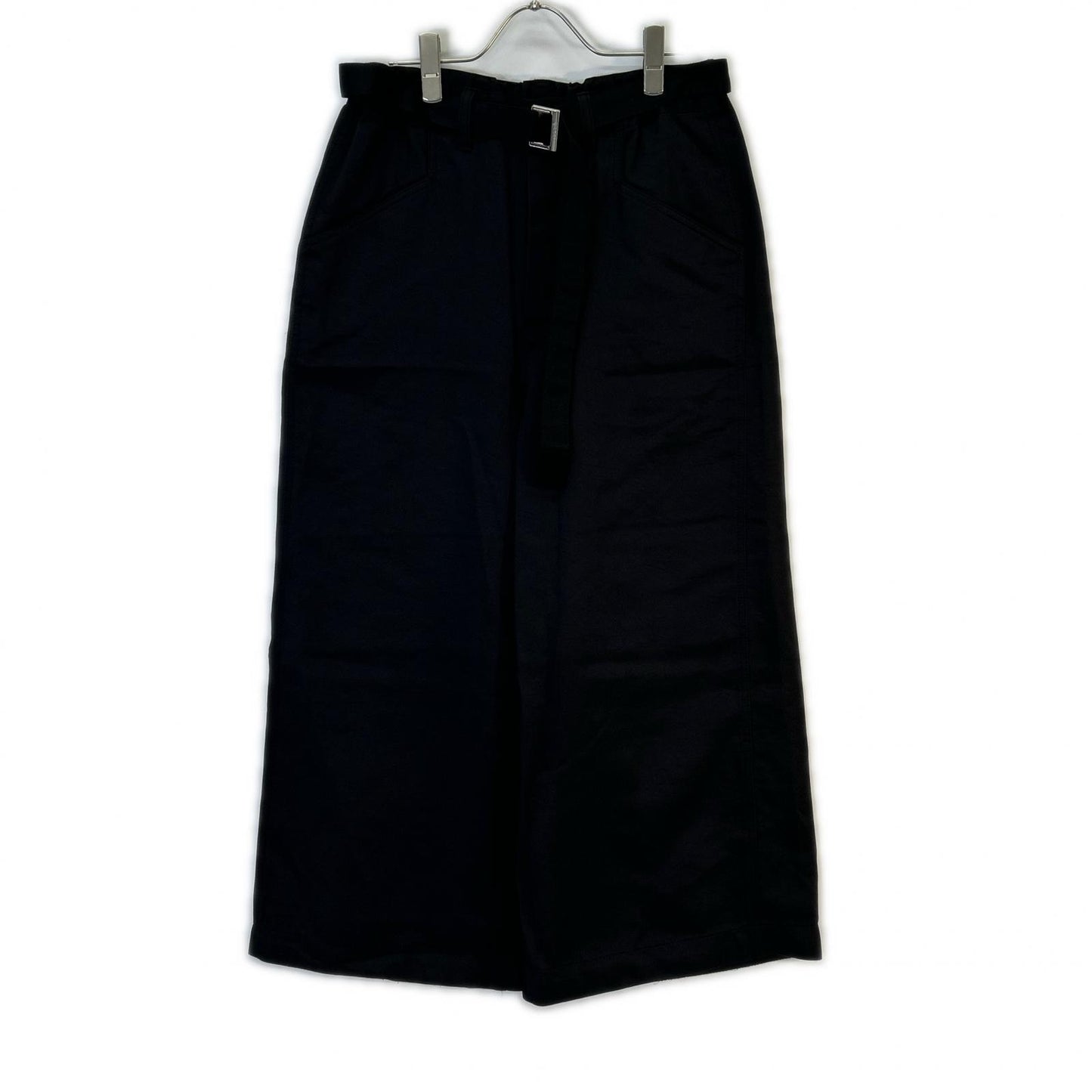 sacai x SPIEWAK Black Wide Pants Size 0
