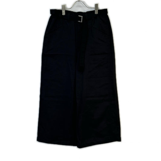 sacai x SPIEWAK Black Wide Pants Size 0