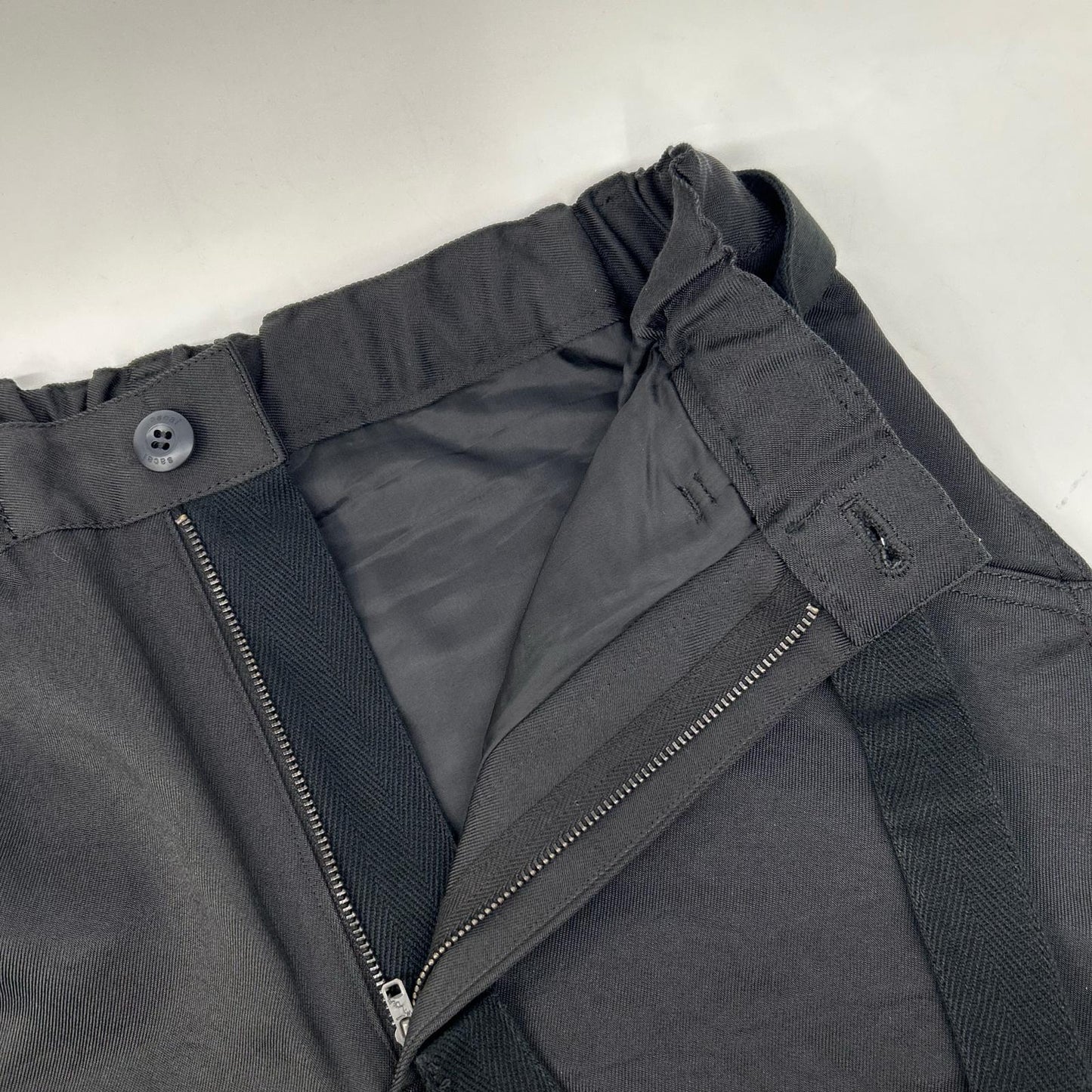 sacai x SPIEWAK Black Wide Pants Size 0