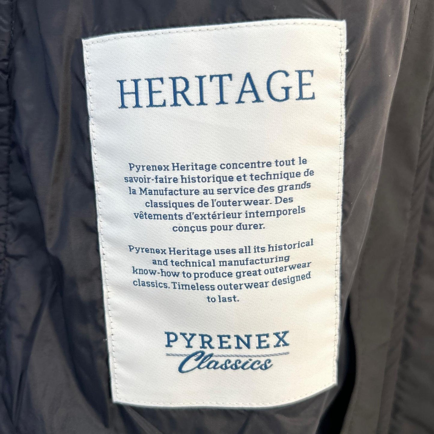 PYRENEX ENSURE Black Zip-Up Jacket Size M
