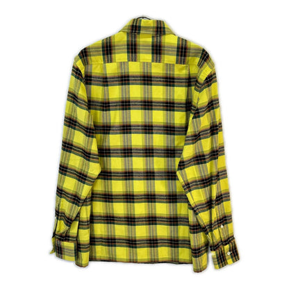LOEWE 21AW Check Oversized Yellow Size 44