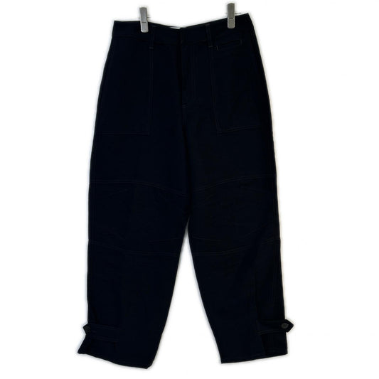 LOEWE x Paula's Ibiza Linen Blend Pants Black Size 38