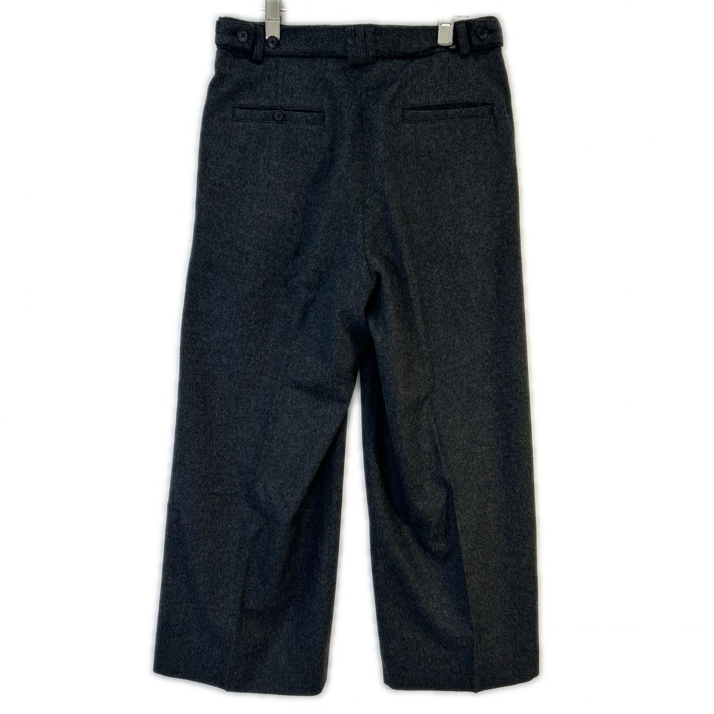 YOAK 24AW Brewed Protein Blend Wool Wide Gray Size 2