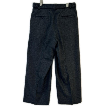 YOAK 24AW Brewed Protein Blend Wool Wide Gray Size 2