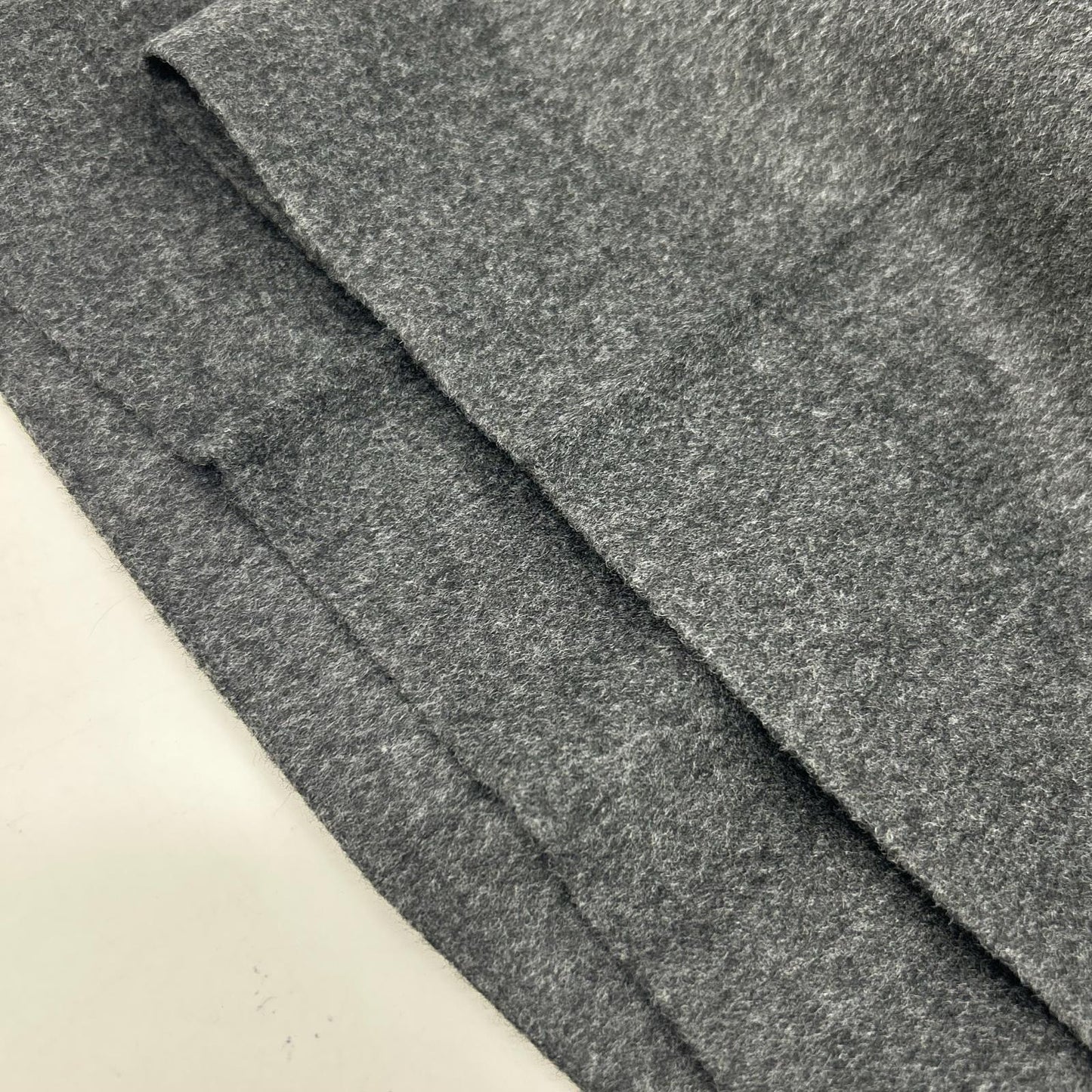 YOAK 24AW Brewed Protein Blend Wool Wide Gray Size 2