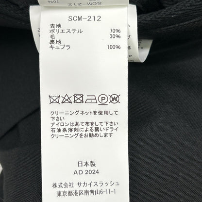 sacai 24AW Suiting Pants Black Size 001