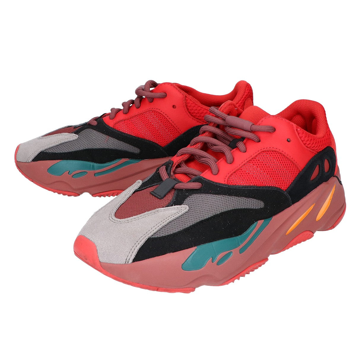 YEEZY BOOST 700 Red Sneakers Size 27.5