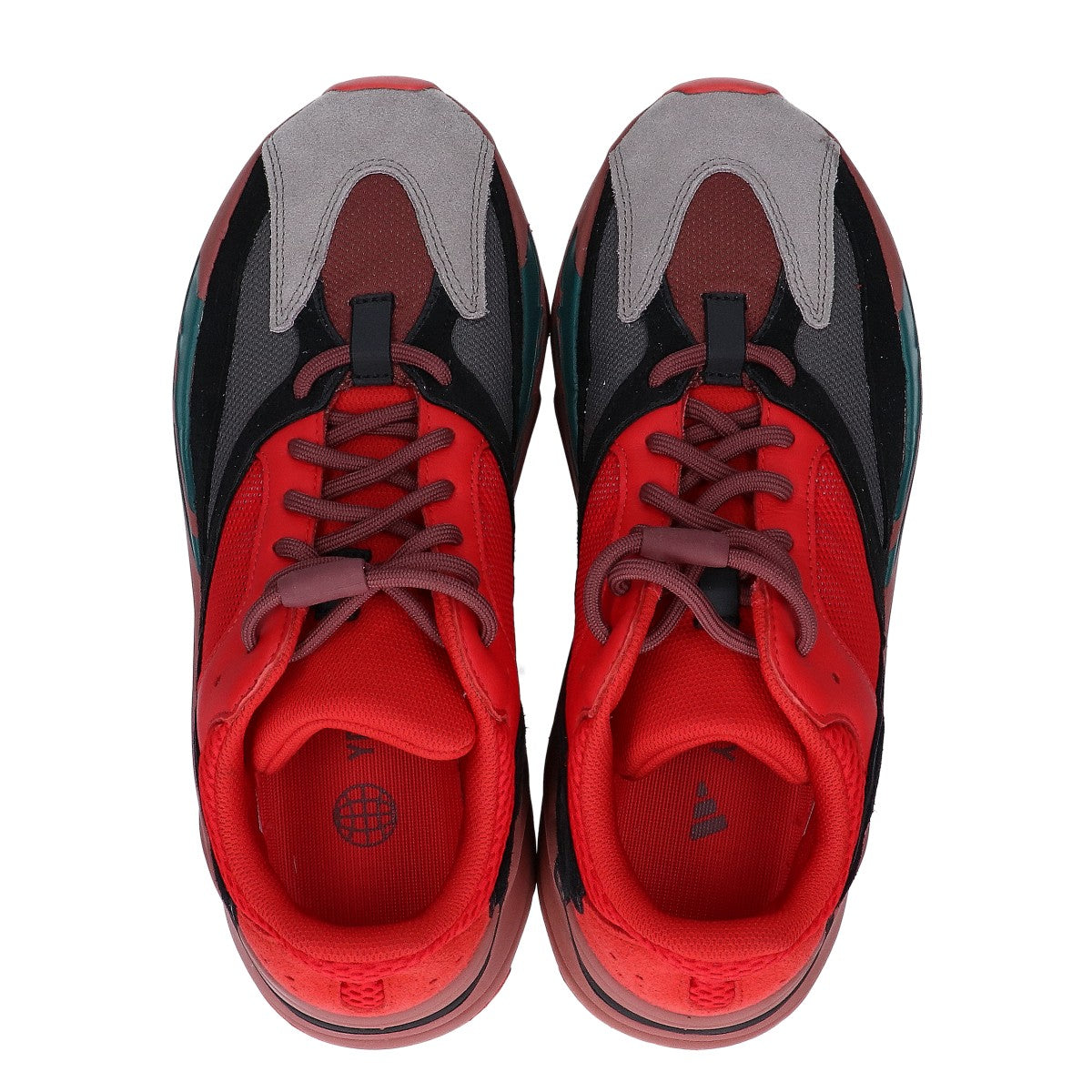 YEEZY BOOST 700 Red Sneakers Size 27.5