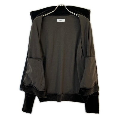 marka 25AW Organic Cotton Velour Jacket Charcoal Size 2