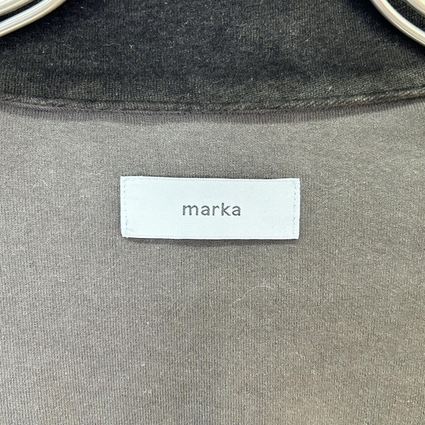marka 25AW Organic Cotton Velour Jacket Charcoal Size 2