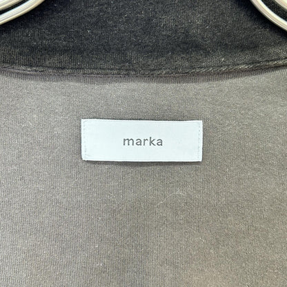 marka 25AW Organic Cotton Velour Jacket Charcoal Size 2