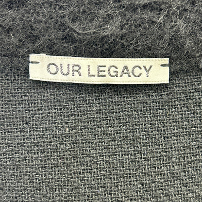 OurLegacy Black Wool Cardigan Size L