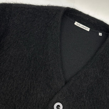 OurLegacy Black Wool Cardigan Size L