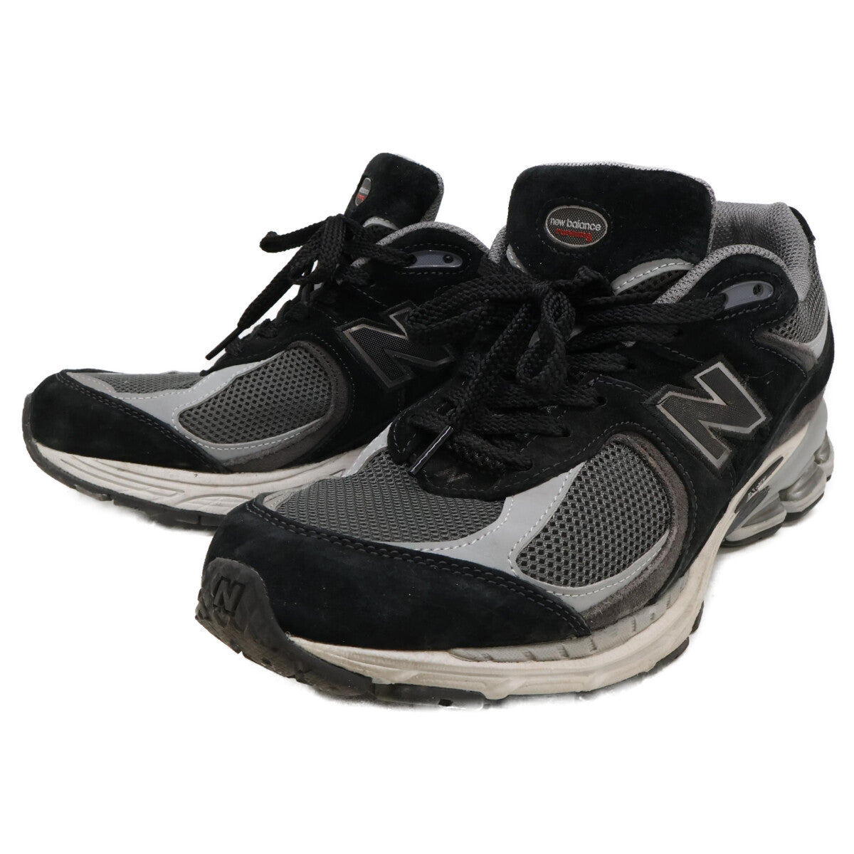 NEW BALANCE U2002RC Suede/Mesh Sneakers Black/Gray Size 10