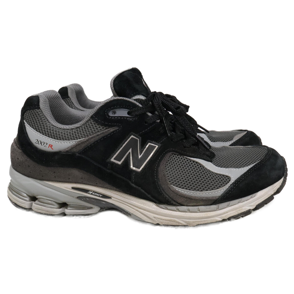 NEW BALANCE U2002RC Suede/Mesh Sneakers Black/Gray Size 10
