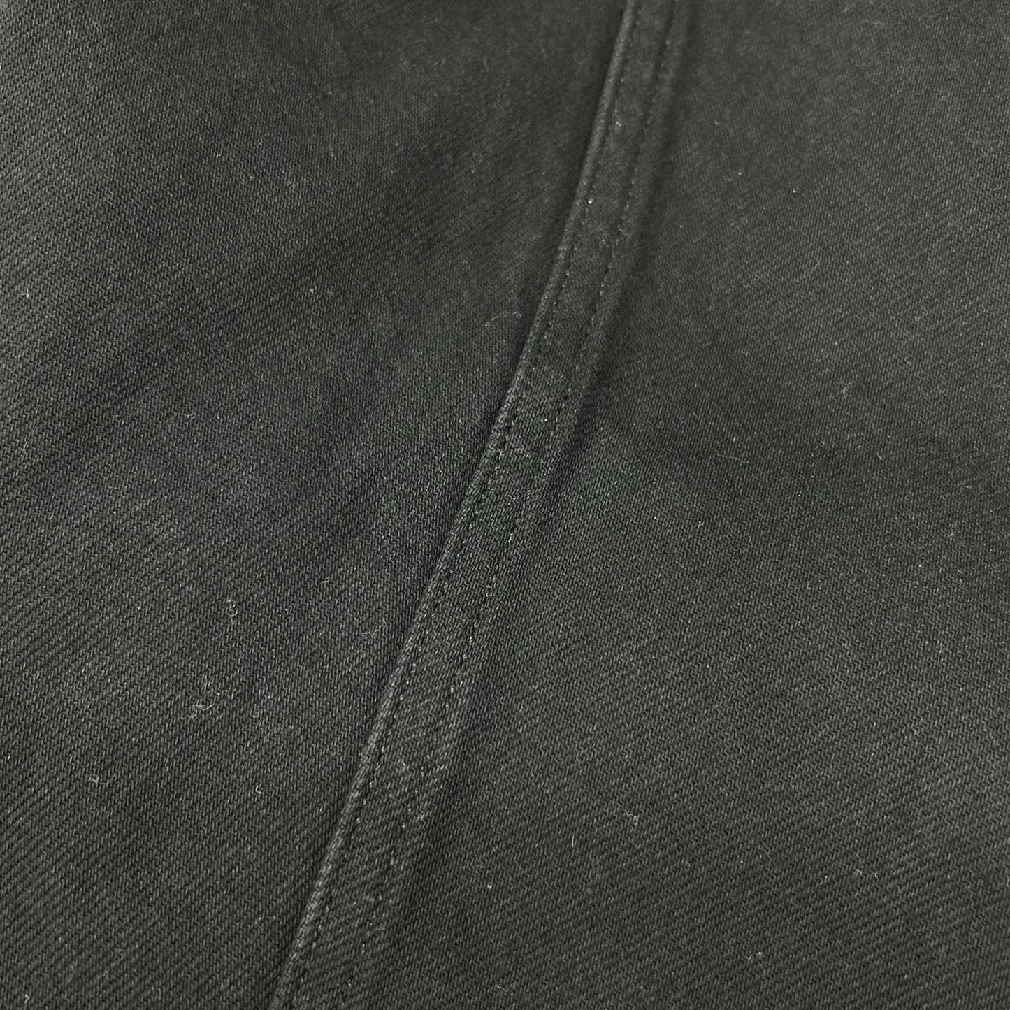 Lee LM0725 Black Fleece-Lined Denim Jacket Size XL