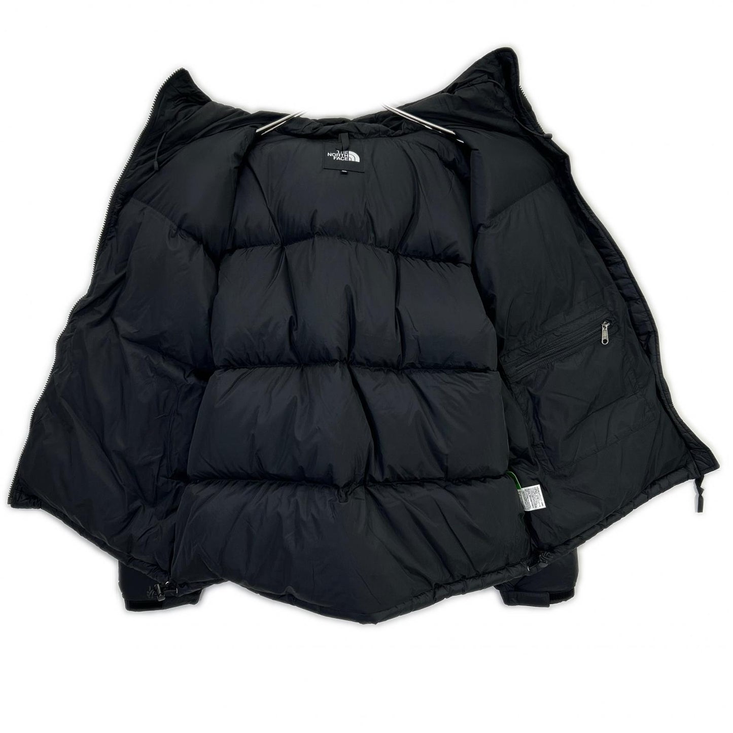 THE NORTH FACE ND92559 Black Nuptse Hoodie Jacket Size XL