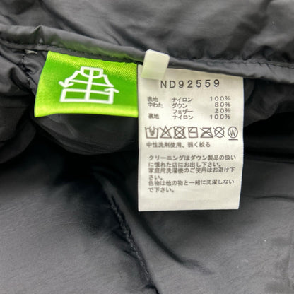 THE NORTH FACE ND92559 Black Nuptse Hoodie Jacket Size XL