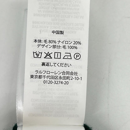 POLO RALPH LAUREN 25AW Green NYC Knit Sweater Size M