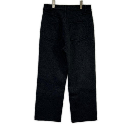 AMI Alexandre Mattiussi 25AW Gray Wool Silk Slacks Size S