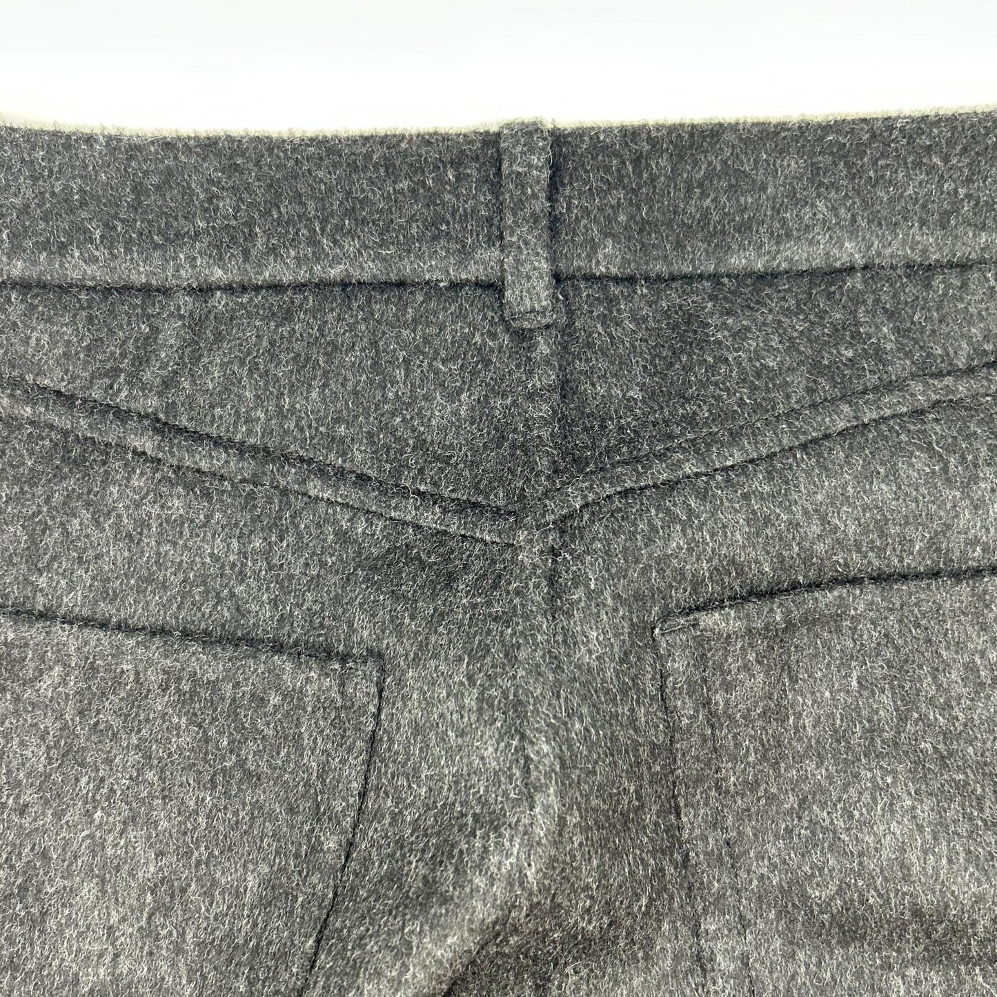 AMI Alexandre Mattiussi 25AW Gray Wool Silk Slacks Size S