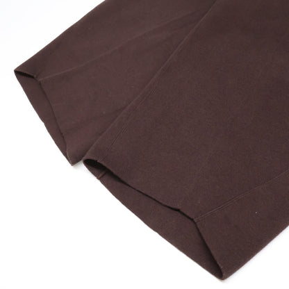 sacai Cotton Cashmere Knit Pants Brown Size O