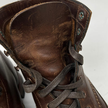 WOLVERINE 1000 Mile Leather Boots Brown Size 8