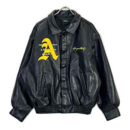 a few Good kids AFGK Faux Leather Jacket Black Size M