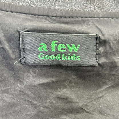 a few Good kids AFGK Faux Leather Jacket Black Size M