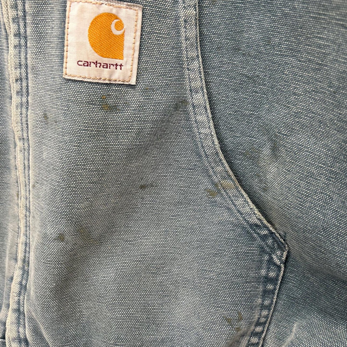 Carhartt Cotton Active Jacket Blue Size XXL