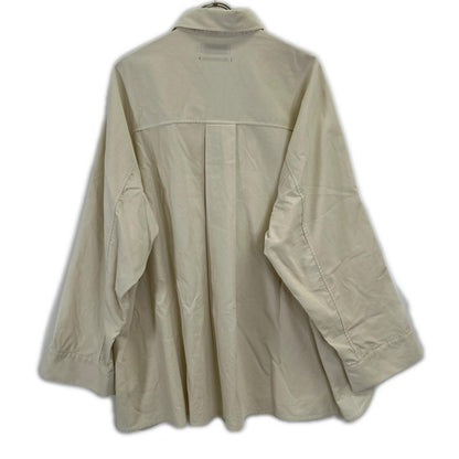 Graphpaper Suvin Corduroy Regular Sleeve Ivory Size F