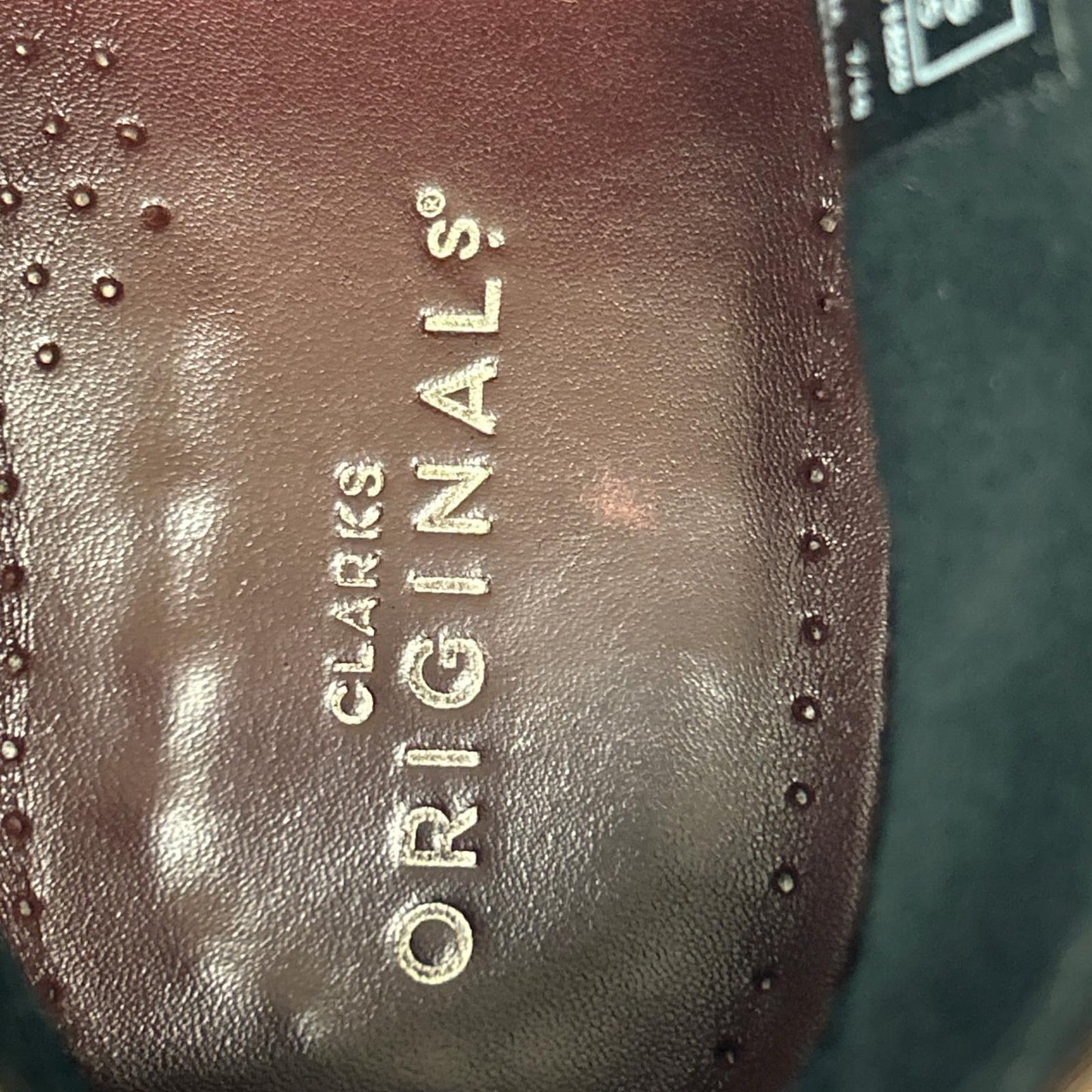 Clarks Leopard Print Haircalf Wallabee Boots Brown Size 26.5